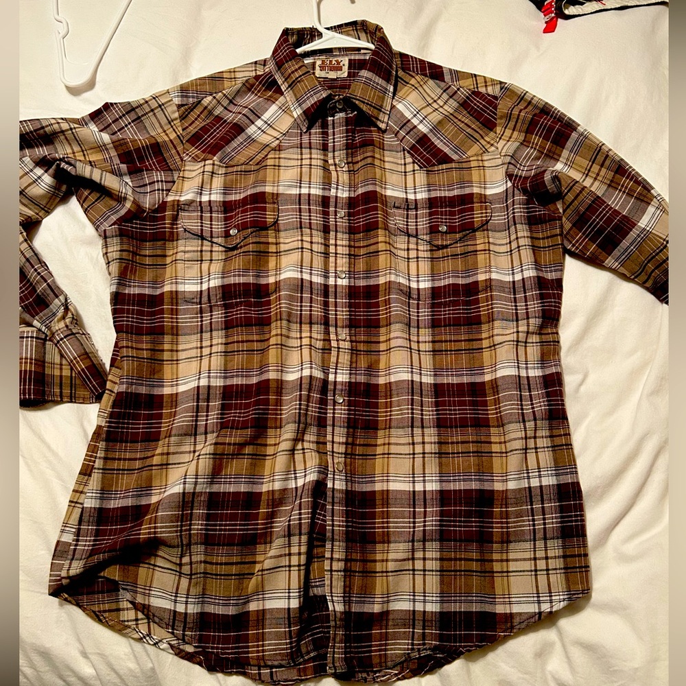 Vintage Ely Cattleman western shirt